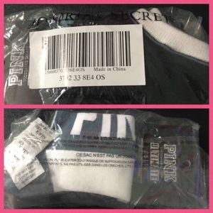 brand new pink victoria secret socks